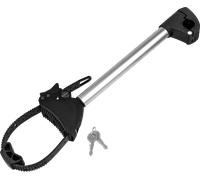 Eufab Strap Soporte de Marco Extraíble Largo Ø 25 + 30mm para Todos Tirantes Uva