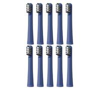 eufeifeiegds 10 cabezales de repuesto for cepillo de dientes eléctrico N1, N2, RTX2103 y SN301, con boquillas de cerdas suaves.(10pcs BLUE)