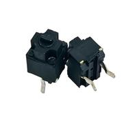 eufeifeiegds 10 piezas 10 piezas Botón de microinterruptor de ratón original EVQP0G07K IE4.0 Puntos negros 6x6x7.4mm 2 pies wefeiegds