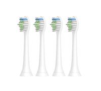 eufeifeiegds 12 cabezales de repuesto for cepillo de dientes eléctrico HX6064, de cerdas suaves, color blanco, for H-X6950/H-X6780/H-X6930/H-X3110/H-X9350(4pcs)