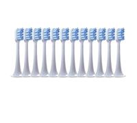 eufeifeiegds 12 cabezales de repuesto for cepillos de dientes eléctricos T300/T500/T700, tapas de cerdas suaves y boquillas for aspiradoras.(12Blue)