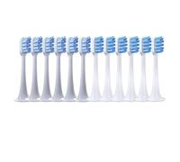 eufeifeiegds 12 cabezales de repuesto for cepillos de dientes eléctricos T300/T500/T700, tapas de cerdas suaves y boquillas for aspiradoras.(6BlueJ6Blue)