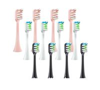eufeifeiegds 12 cabezales de repuesto for cepillos de dientes eléctricos X3/X3U/X5, cabezales de limpieza de cerdas suaves.(12PCSAll)