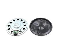 eufeifeiegds 2 Altavoces ultrafinos de 50 mm, 4/16/32/50 ohmios, 1 W, 2 W, 4R, 16R, 1,2 vatios, Redondos de 32/50 ohmios for Audio, Bricolaje y electrónica.(50MM 50Ohm 2W)
