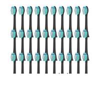eufeifeiegds 20/50/100 cabezales de cepillo de dientes for boquillas de cerdas de vacío de cabezal de cepillo de dientes eléctrico P7/Y8/SVP/Moon(50Black)