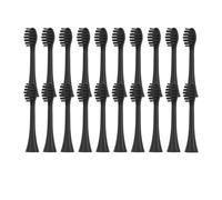 eufeifeiegds 20/50/100 cabezales de cepillo de dientes for boquillas de cerdas de vacío de cabezal de cepillo de dientes eléctrico P7/Y8/SVP/Moon(20SolidBlack)