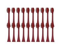 eufeifeiegds 20/50/100 cabezales de cepillo de dientes for boquillas de cerdas de vacío de cabezal de cepillo de dientes eléctrico P7/Y8/SVP/Moon(20Red)