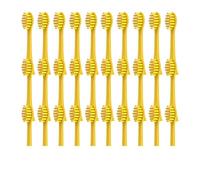 eufeifeiegds 20/50/100 cabezales de cepillo de dientes for boquillas de cerdas de vacío de cabezal de cepillo de dientes eléctrico P7/Y8/SVP/Moon(100Yellow)