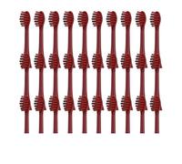 eufeifeiegds 20/50/100 cabezales de cepillo de dientes for boquillas de cerdas de vacío de cabezal de cepillo de dientes eléctrico P7/Y8/SVP/Moon(50Red)