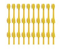 eufeifeiegds 20/50/100 cabezales de cepillo de dientes for boquillas de cerdas de vacío de cabezal de cepillo de dientes eléctrico P7/Y8/SVP/Moon(50Yellow)