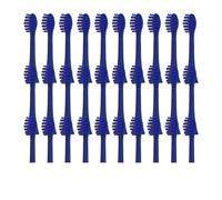 eufeifeiegds 20/50/100 cabezales de cepillo de dientes for boquillas de cerdas de vacío de cabezal de cepillo de dientes eléctrico P7/Y8/SVP/Moon(50Blue)