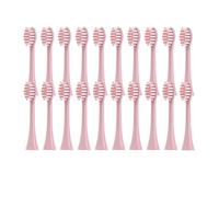 eufeifeiegds 20/50/100 cabezales de cepillo de dientes for boquillas de cerdas de vacío de cabezal de cepillo de dientes eléctrico P7/Y8/SVP/Moon(20Pink)