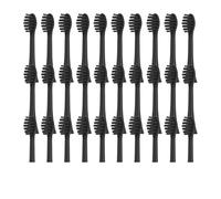eufeifeiegds 20/50/100 cabezales de cepillo de dientes for boquillas de cerdas de vacío de cabezal de cepillo de dientes eléctrico P7/Y8/SVP/Moon(100SolidBlack)