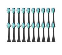 eufeifeiegds 20/50/100 cabezales de cepillo de dientes for boquillas de cerdas de vacío de cabezal de cepillo de dientes eléctrico P7/Y8/SVP/Moon(20Black)