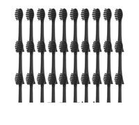 eufeifeiegds 20/50/100 cabezales de cepillo de dientes for boquillas de cerdas de vacío de cabezal de cepillo de dientes eléctrico P7/Y8/SVP/Moon(50SolidBlack)