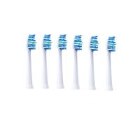 eufeifeiegds 3/6 cabezales de cepillo limpios de repuesto for cepillo de dientes eléctrico inteligente.(Ivory)