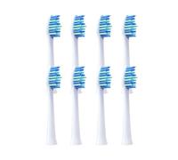 eufeifeiegds 3/6 cabezales de repuesto for cepillo de dientes eléctrico for eliminar la placa.(Ivory)