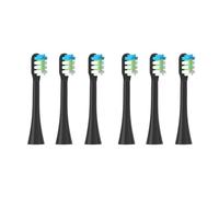 eufeifeiegds 3/6 cabezales de repuesto for cepillos de dientes M1/RMH2012/M2/RTX2102(schwarz)