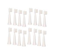 eufeifeiegds 4-16 cabezales de repuesto for cepillo de dientes eléctrico T100 for limpieza inteligente y blanqueamiento.(16pcs T100)