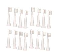 eufeifeiegds 4-16 cabezales de repuesto for cepillo de dientes eléctrico T100 for limpieza inteligente y blanqueamiento.(16pcs T100)