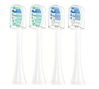eufeifeiegds 4 cabezales de repuesto for cepillos de dientes eléctricos H-X6064, H-X6930 y H-X6730 con boquillas de cerdas suaves.(2Blue 2Green)