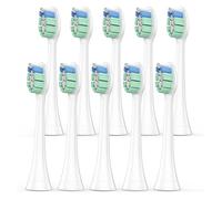 eufeifeiegds 5/10 cabezales de repuesto for cepillo de dientes eléctrico PH C2, for protección contra la placa.(10PCS)