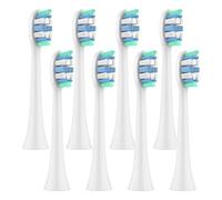eufeifeiegds 8 cabezales de repuesto compatibles con cepillos de dientes eléctricos, cabezales for 2100, 4100, 5100, 6100, 6500 y 7500.