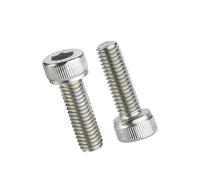 eufeifeiegds B18.3 304 Acero inoxidable hecho en Estados Unidos Hexágono Cabeza hueca hexagonal Perno 1/4 5/16 3/8 7/16 1/2 wefeiegds