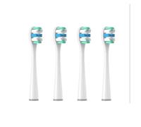 eufeifeiegds Cabezal de cepillo de dientes apto for todos los modelos de cepillos de dientes eléctricos Envasado al vacío independiente(4pcs White)