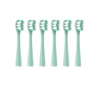 eufeifeiegds Cabezal de cepillo de dientes apto for todos los modelos de cepillos de dientes eléctricos Envasado al vacío independiente(6pcs MintGreen)