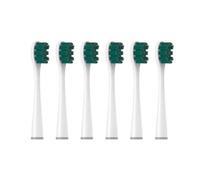 eufeifeiegds Cabezal de cepillo de dientes apto for todos los modelos de cepillos de dientes eléctricos Envasado al vacío independiente(6pcs BlackishGreen)