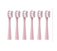 eufeifeiegds Cabezal de cepillo de dientes apto for todos los modelos de cepillos de dientes eléctricos Envasado al vacío independiente(6pcs Pink)