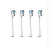 eufeifeiegds Cabezal de cepillo de dientes apto for todos los modelos de cepillos de dientes eléctricos Envasado al vacío independiente(4pcs GrayBlue)