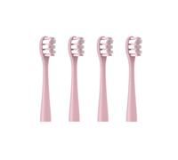 eufeifeiegds Cabezal de cepillo de dientes apto for todos los modelos de cepillos de dientes eléctricos Envasado al vacío independiente(4pcs Pink)