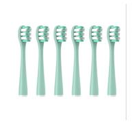 eufeifeiegds Cabezal de cepillo de dientes apto for todos los modelos de cepillos de dientes eléctricos Envasado al vacío independiente(6pcs MintGreen)