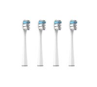 eufeifeiegds Cabezal de cepillo de dientes apto for todos los modelos de cepillos de dientes eléctricos Envasado al vacío independiente(4pcs GrayBlue)