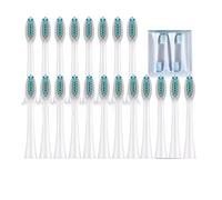 eufeifeiegds Cabezal de cepillo de dientes eléctrico Cabezal de cepillo de dientes eléctrico reemplazable Adecuado for Cerdas Boquilla ips(20PCS)