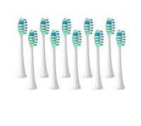 eufeifeiegds Cabezales de cepillo adaptados a las series HX3/HX6/HX8/HX9. Cabezal de cepillo de dientes eléctrico. Boquillas suaves. Envasado al vacío.(9021White)