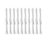 eufeifeiegds Cabezales de cepillo for cepillo de dientes eléctrico T100 (20/50/100 unidades, cerdas suaves, boquillas de repuesto)(20Pcs White)