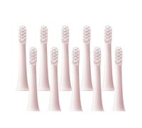 eufeifeiegds Cabezales de cepillo for cepillo de dientes eléctrico T100 (20/50/100 unidades, cerdas suaves, boquillas de repuesto)(10Pcs Pink)
