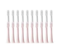 eufeifeiegds Cabezales de cepillo for cepillo de dientes eléctrico T100 (20/50/100 unidades, cerdas suaves, boquillas de repuesto)(10Pink 10White)