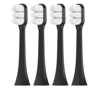 eufeifeiegds Cabezales de repuesto compatibles for cepillos de dientes eléctricos, cabezal suave for cuidado sensible 4100, 5100 y 6100(Black-4 Pcs)