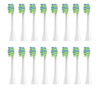 eufeifeiegds Cabezales de repuesto for cepillo de dientes eléctrico 360 T1 360 T1 Y1, 4-16 piezas(16pcs Whitening)