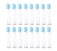 eufeifeiegds Cabezales de repuesto for cepillo de dientes eléctrico M5, cabezales de cepillo suaves, boquilla de cerdas for cepillo de dientes M5, 4-16 piezas(16PCS WHITE)