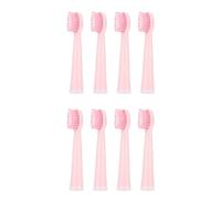 eufeifeiegds Cabezales de repuesto for cepillo de dientes eléctrico M5, cabezales de cepillo suaves, boquilla de cerdas for cepillo de dientes M5, 4-16 piezas(8PCS PINK)