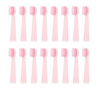 eufeifeiegds Cabezales de repuesto for cepillo de dientes eléctrico M5, cabezales de cepillo suaves, boquilla de cerdas for cepillo de dientes M5, 4-16 piezas(16PCS PINK)