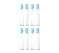 eufeifeiegds Cabezales de repuesto for cepillo de dientes eléctrico M5, cabezales de cepillo suaves, boquilla de cerdas for cepillo de dientes M5, 4-16 piezas(8PCS WHITE)