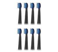 eufeifeiegds Cabezales de repuesto for cepillo de dientes eléctrico M5, cabezales de cepillo suaves, boquilla de cerdas for cepillo de dientes M5, 4-16 piezas(8PCS BLACK)