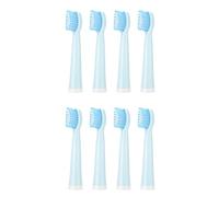 eufeifeiegds Cabezales de repuesto for cepillo de dientes eléctrico M5, cabezales de cepillo suaves, boquilla de cerdas for cepillo de dientes M5, 4-16 piezas(8PCS BLUE)