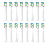 eufeifeiegds Cabezales de repuesto for cepillo de dientes eléctrico S100, S200, S600, S700, S800, S900, S710, S820 y S910 for X100.(16pcs WHITE)